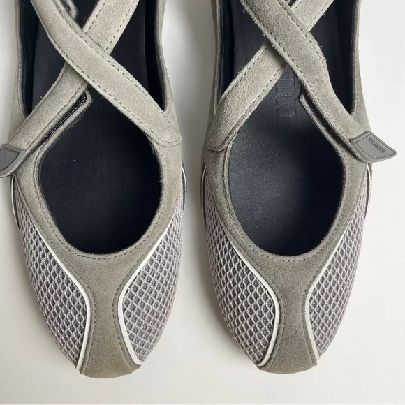 The Attico Floor01 Nomad Ballerina Flat Grey 39 - Picture 4 of 14